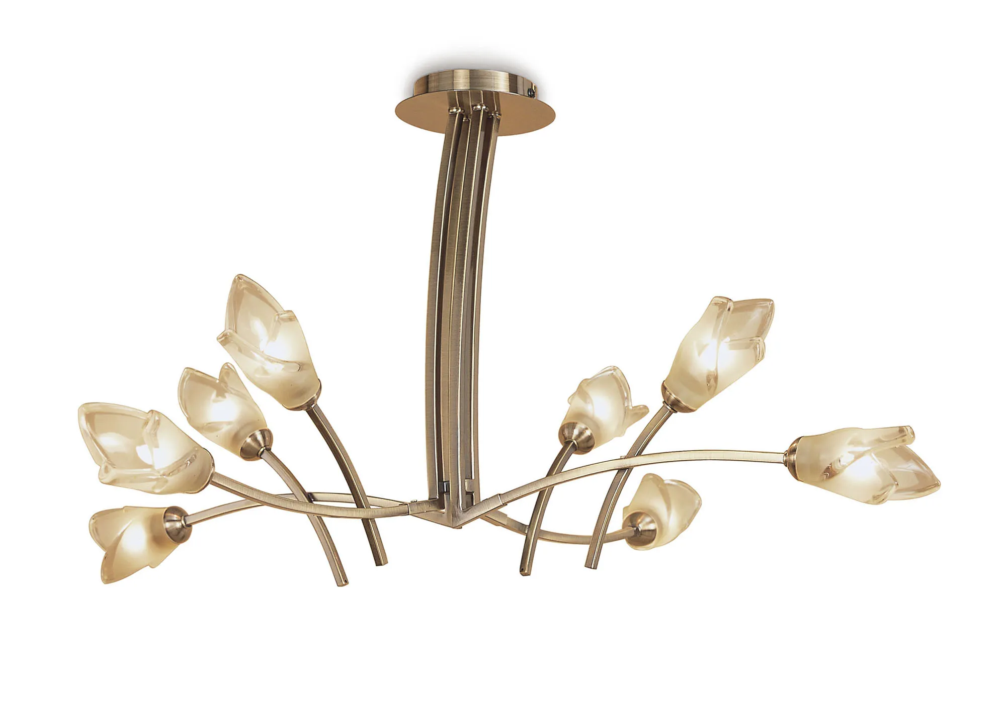 Pietra Antique Brass Ceiling Lights Mantra Multi Arm Fittings Pietra Antique Brass Ceiling Lights Mantra Multi Arm Fittings